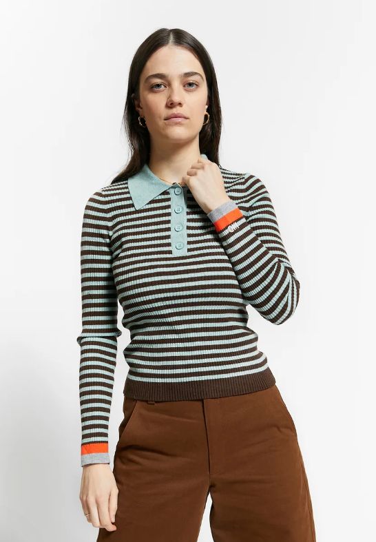 Indee Wallaby Sweater in Coffee, Color: Coffee, Size: XS