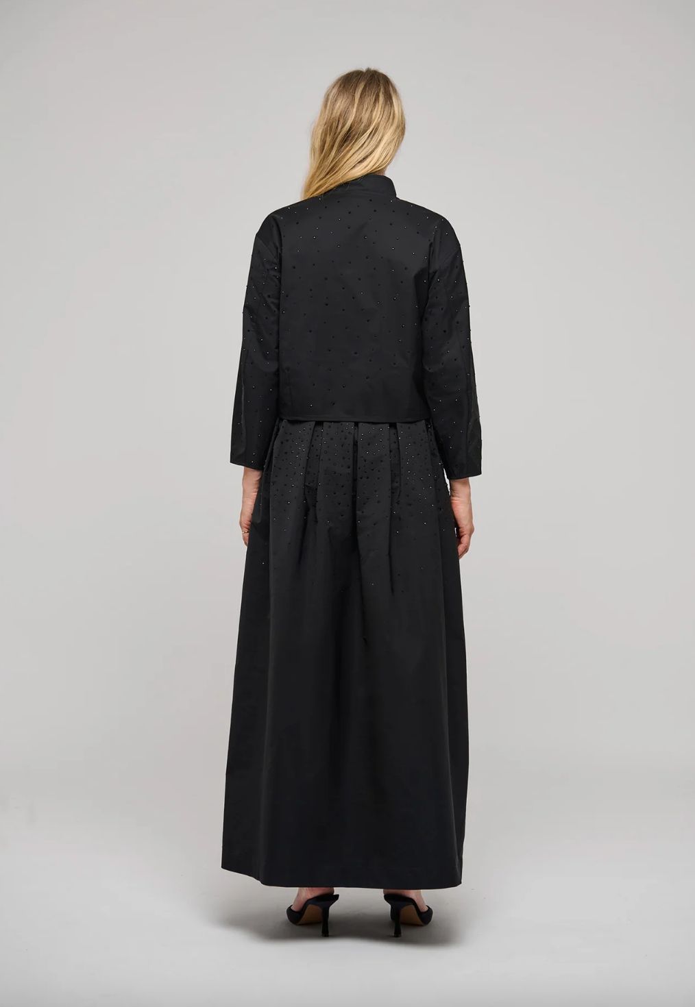 Dea Kudibal Safa Jacket in Black Taffeta