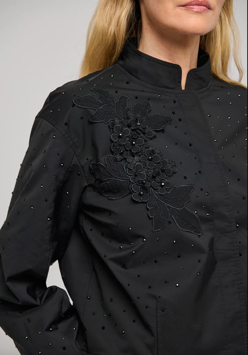 Dea Kudibal Safa Jacket in Black Taffeta