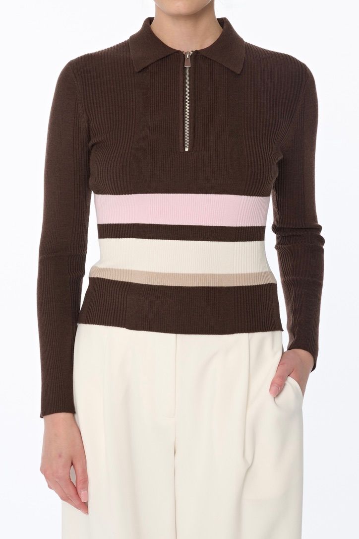 Toccin Faye, Color: Espresso Multi, Size: XS