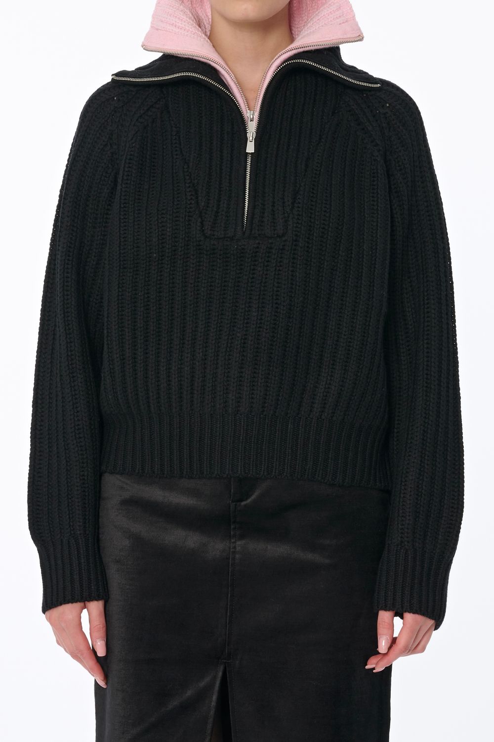 Toccin Jamie Layered Half Zip Pullover