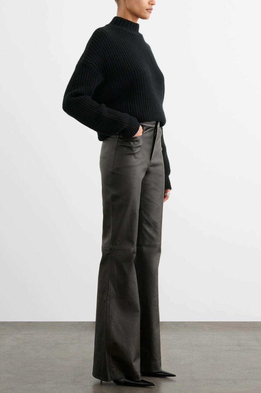 Toccin Jamie Layered Half Zip Pullover