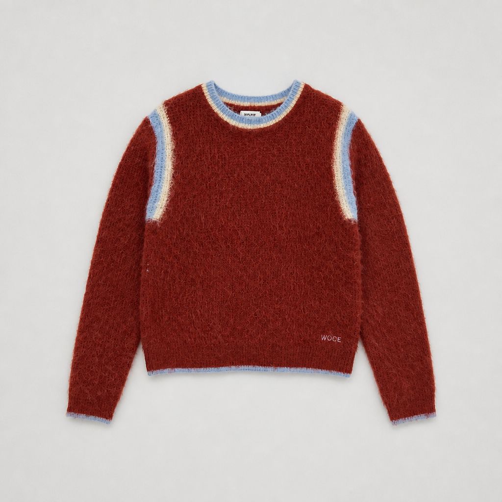 Indee Washington Sweater in Merlot