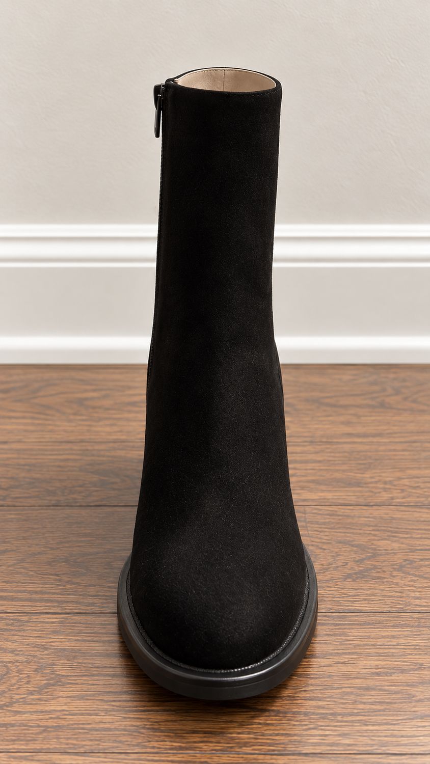 Sam Reychler Leonie Black Suede Boot