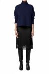 Citizens of Humanity Lace Trimmed Skirt, Color: Black, Size: XS