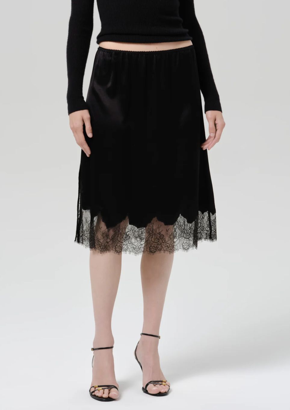 Citizens of Humanity Lace Trimmed Skirt