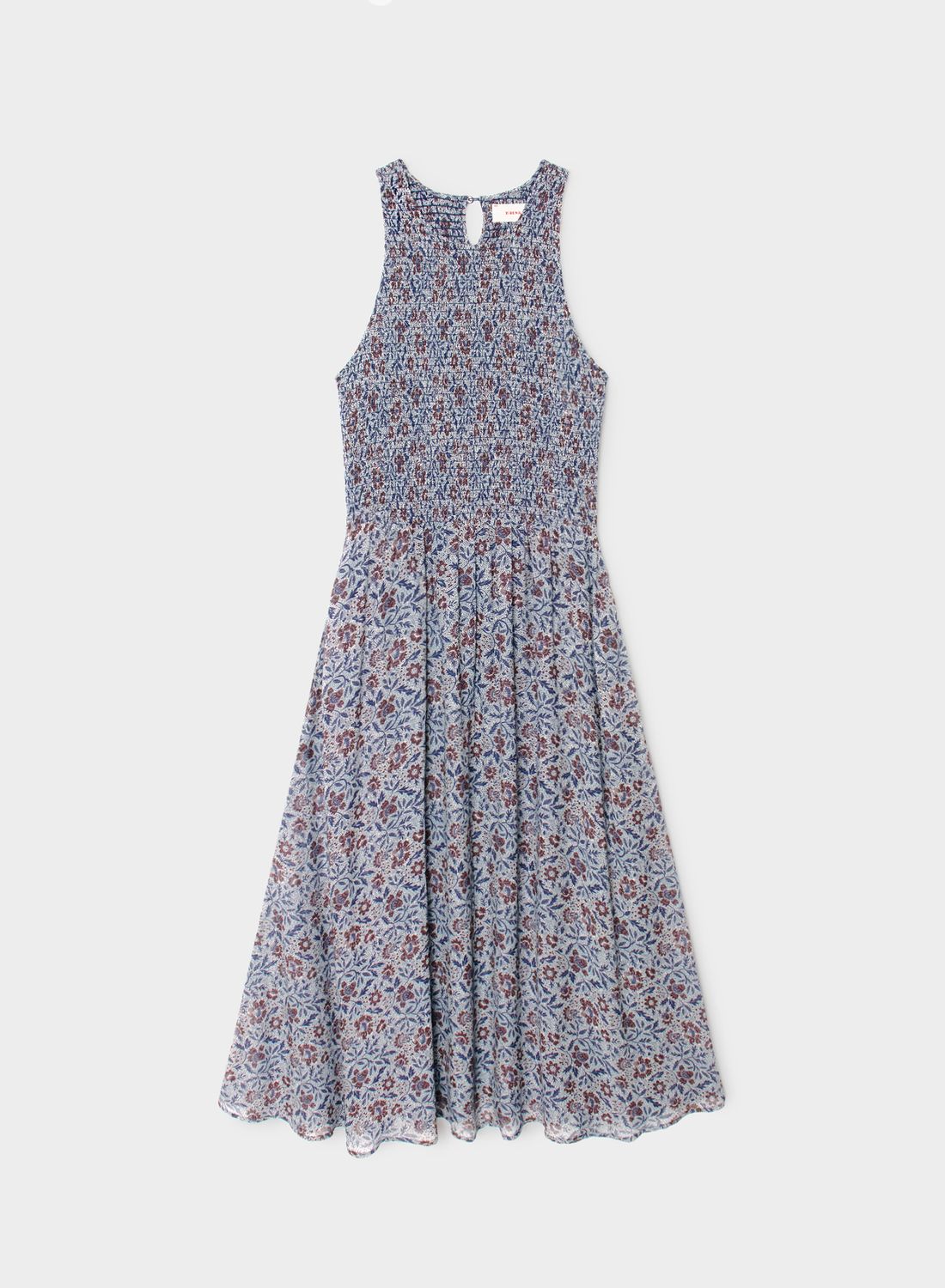 Xirena Farrell Dress Long, Color: Navy Wood, Size: XS