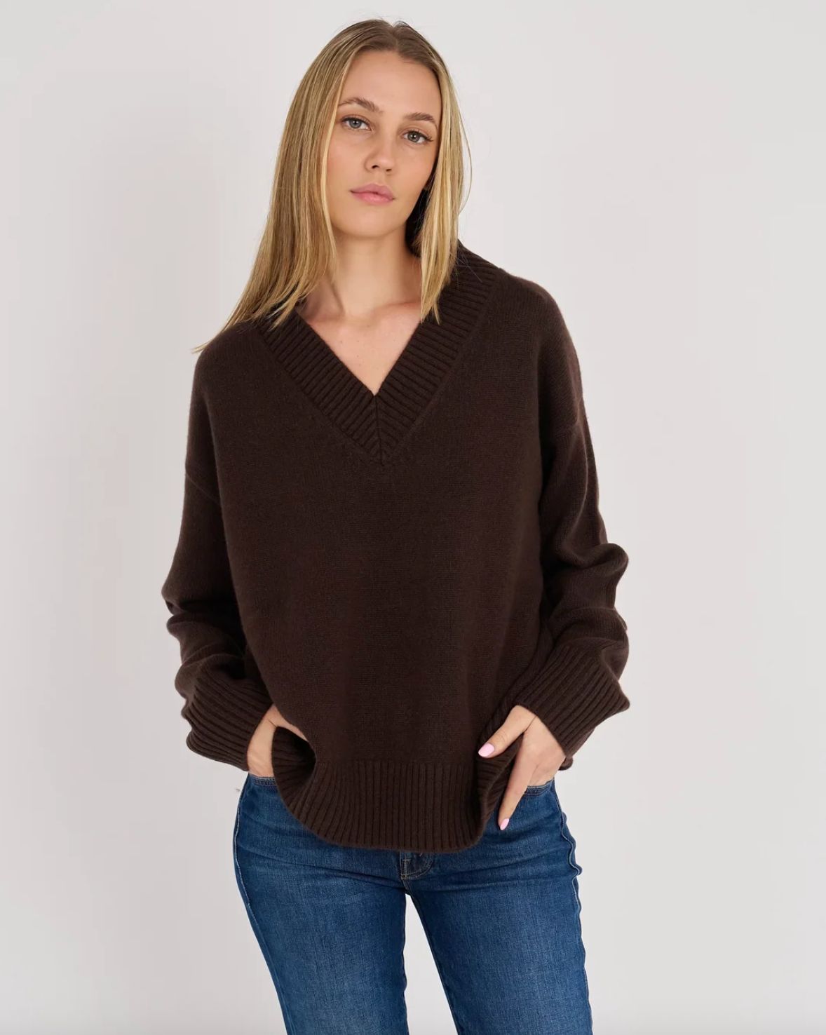 Archer Jake Ryan Boyfriend V-Neck Sweater