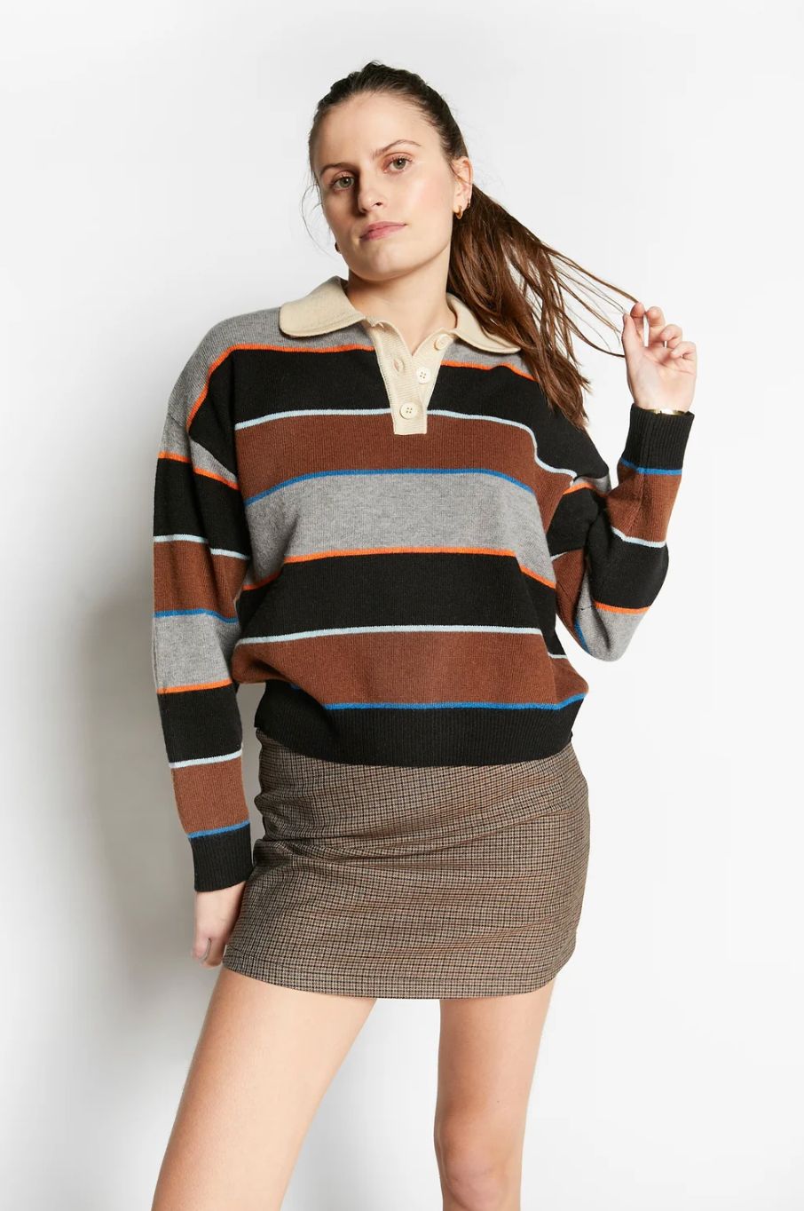 Indee Wishes Sweater in Coffee