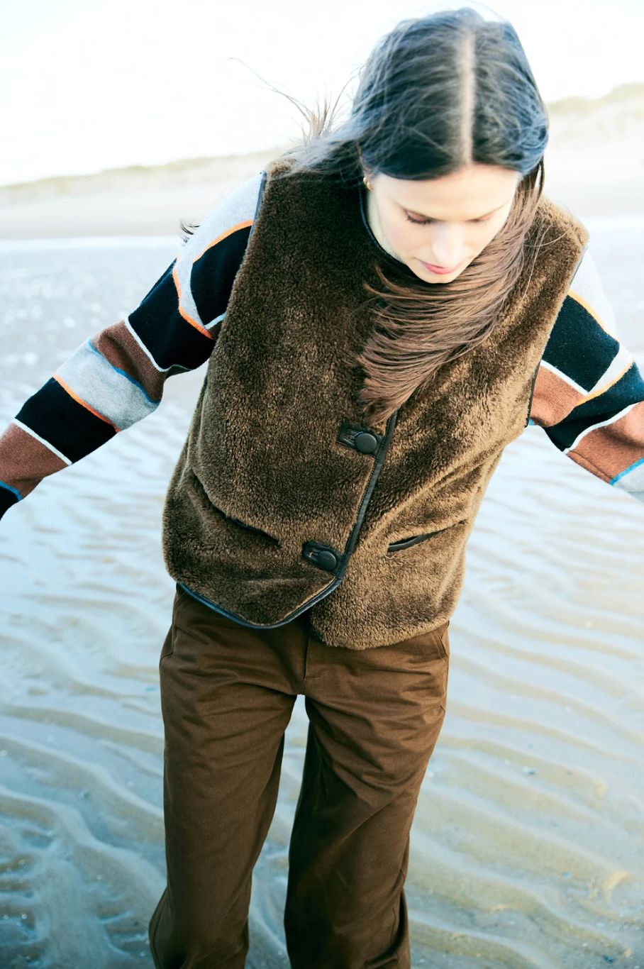 Indee Wishes Sweater in Coffee
