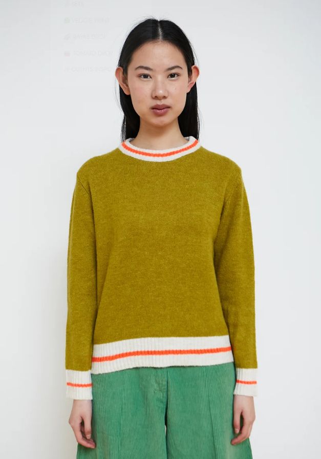 Dr. Bloom Pistachio Berry Sweater