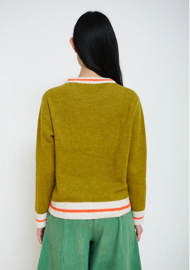 Dr. Bloom Pistachio Berry Sweater
