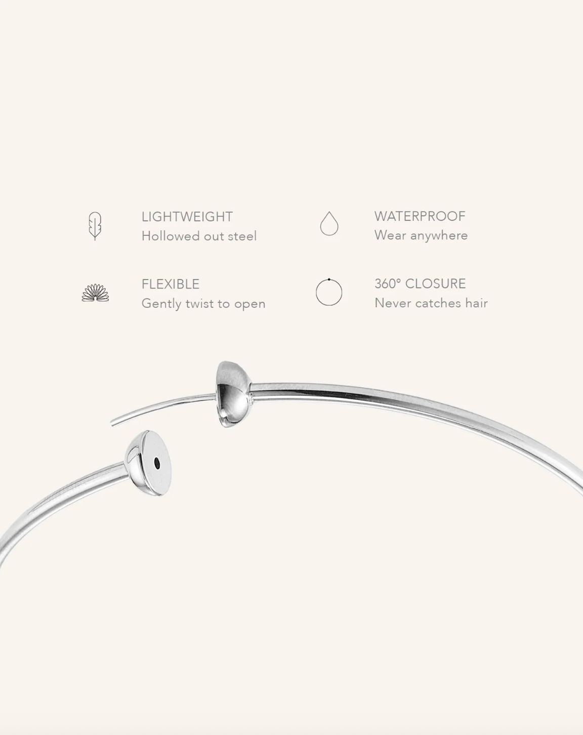 Jenny Bird Small Icon Hoops