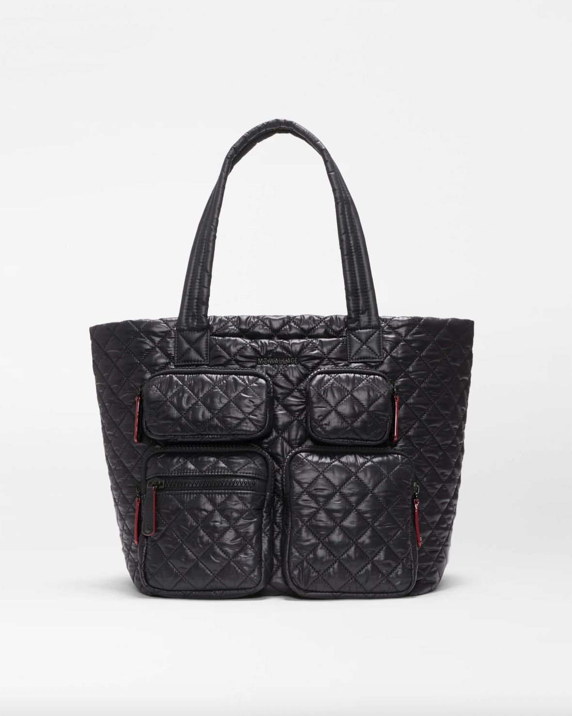 MZ Wallace Medium Metro Travel Tote in Black