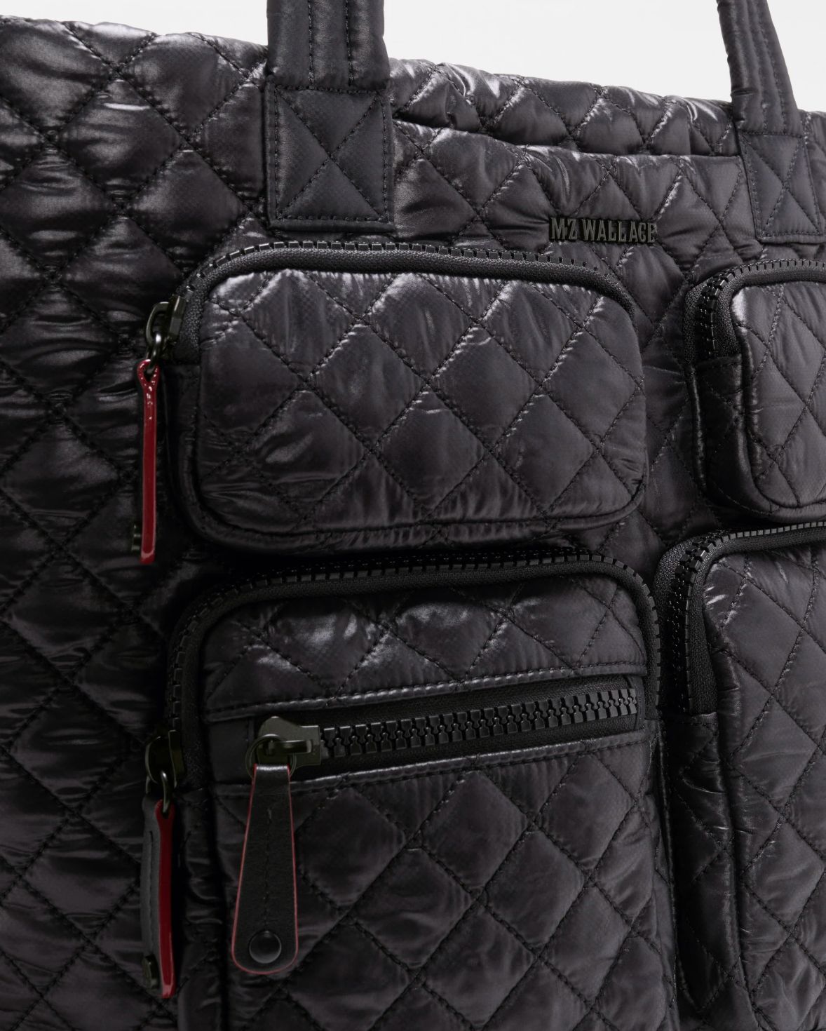 MZ Wallace Medium Metro Travel Tote in Black