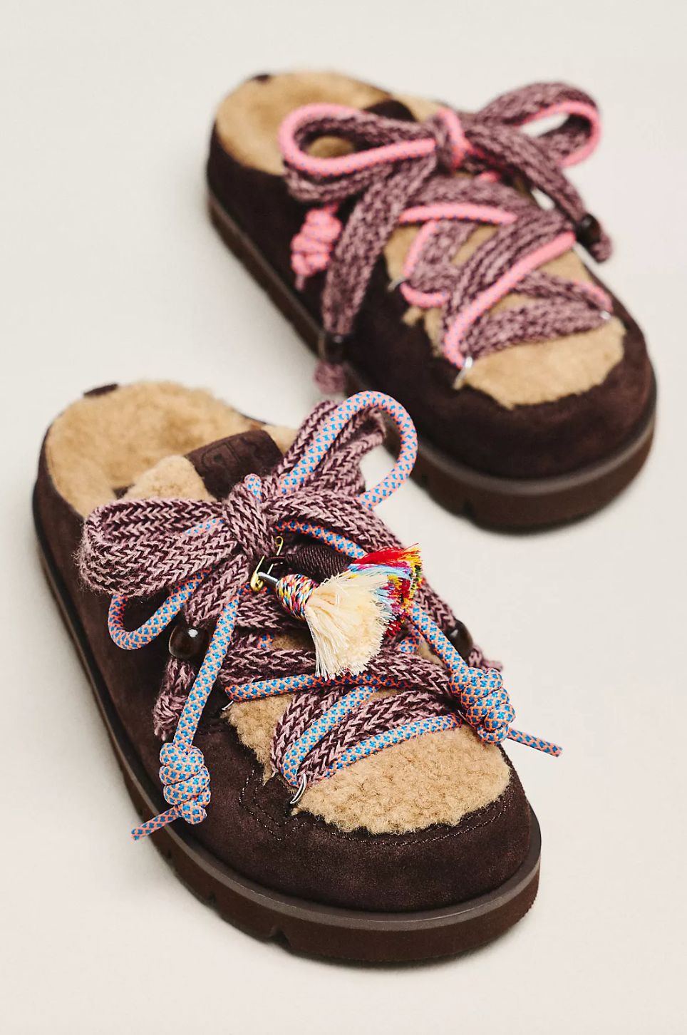 Bibi Lou Cori Sherpa Mule