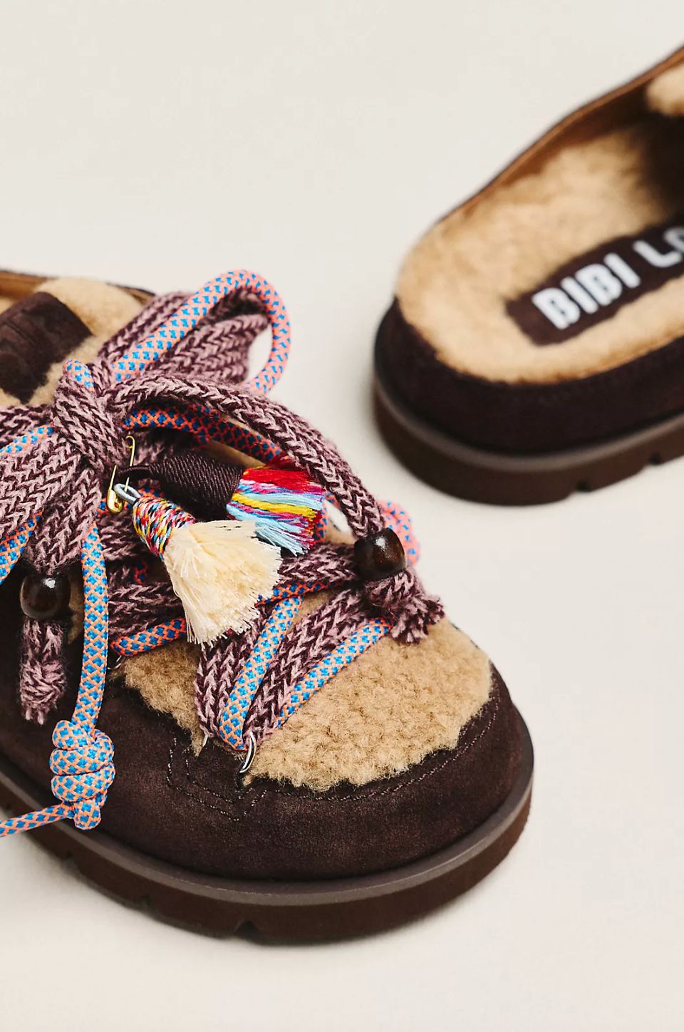 Bibi Lou Cori Sherpa Mule
