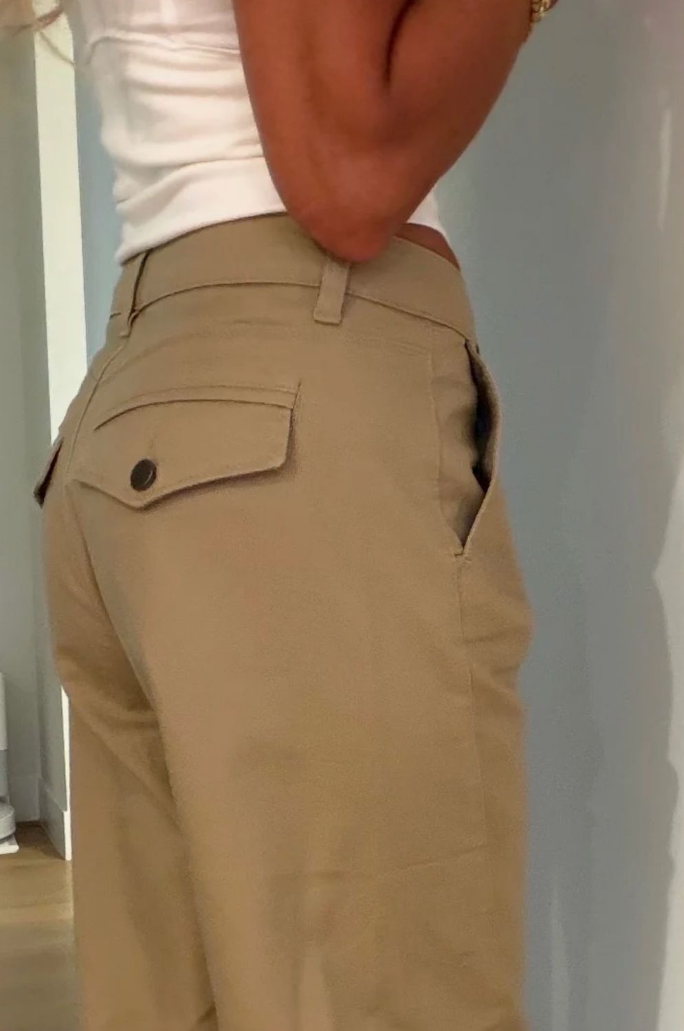 Bevy Flog Tifani Pant in Golden Camel