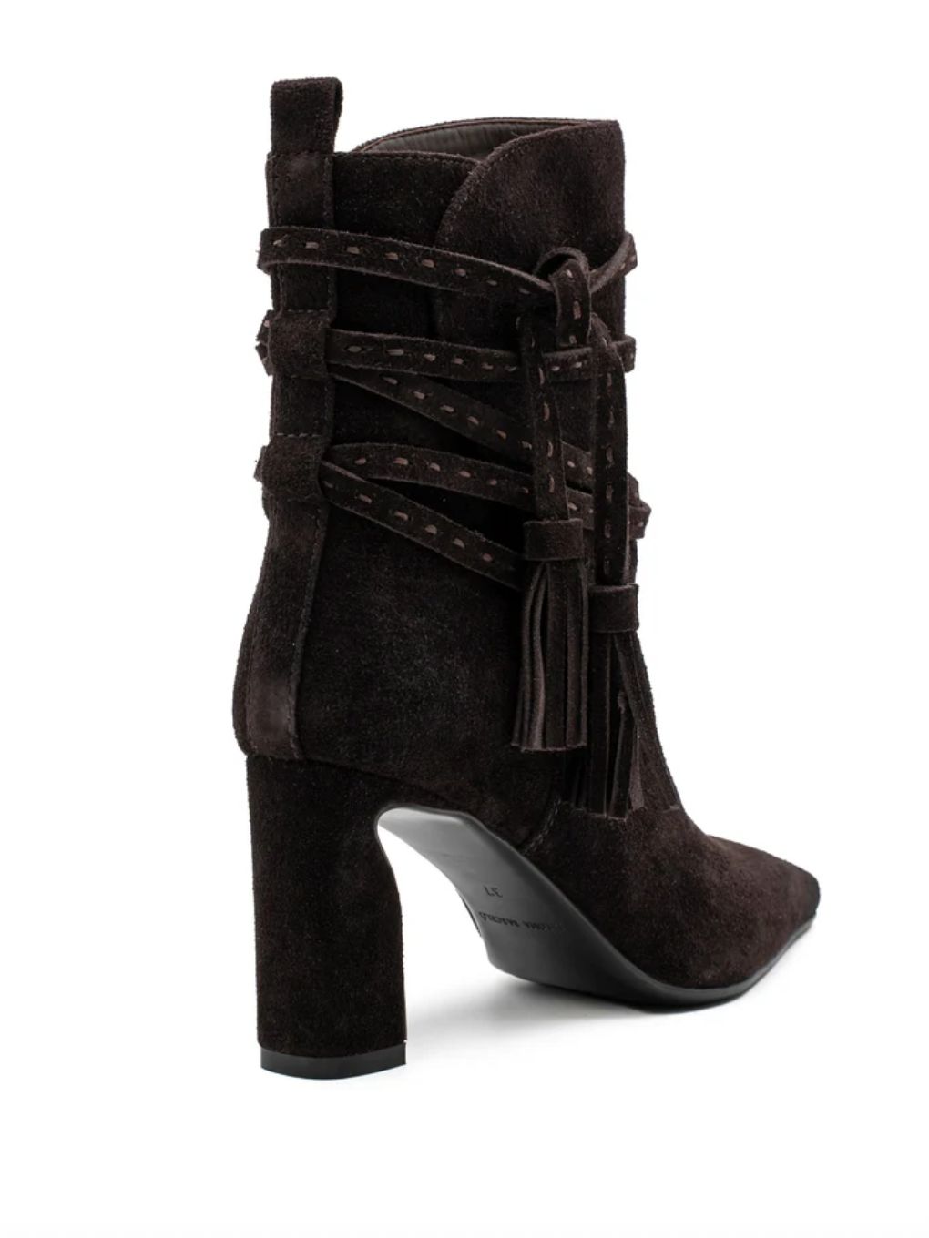 Paloma Barcelo Maggie Suede Tassle Boot