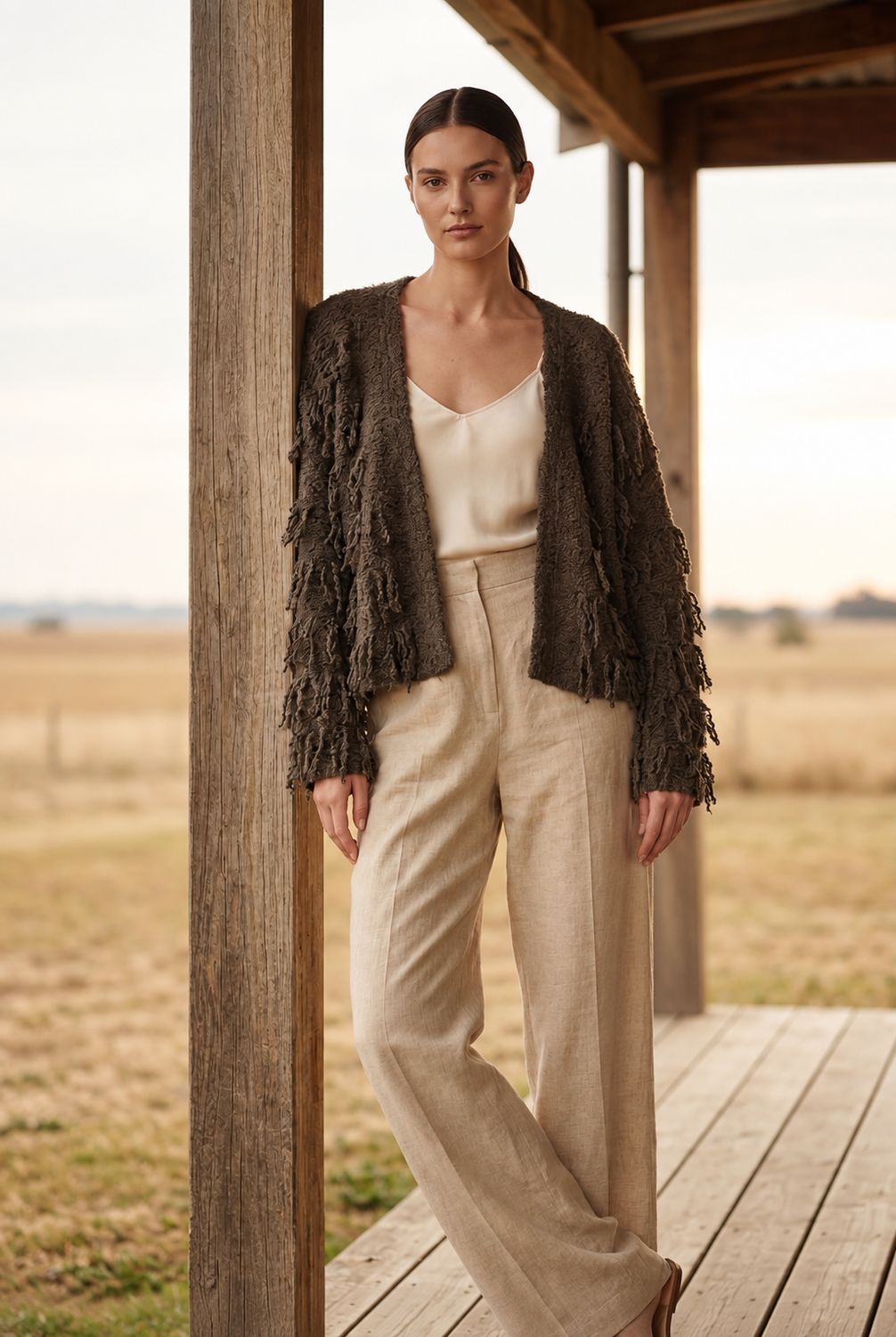 Tempo Open Cardigan