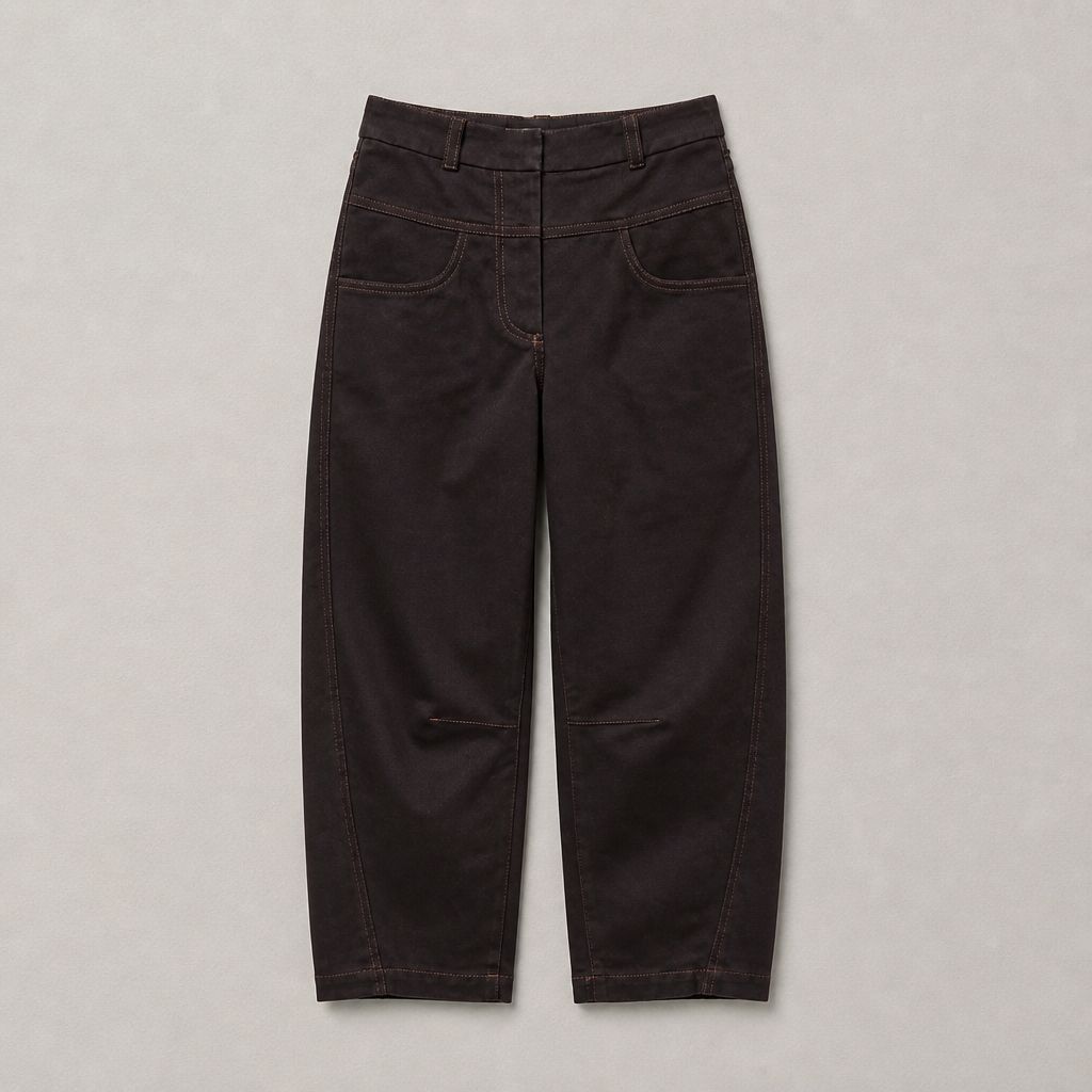 Uli Schneider Dark Denim Barrel Pants
