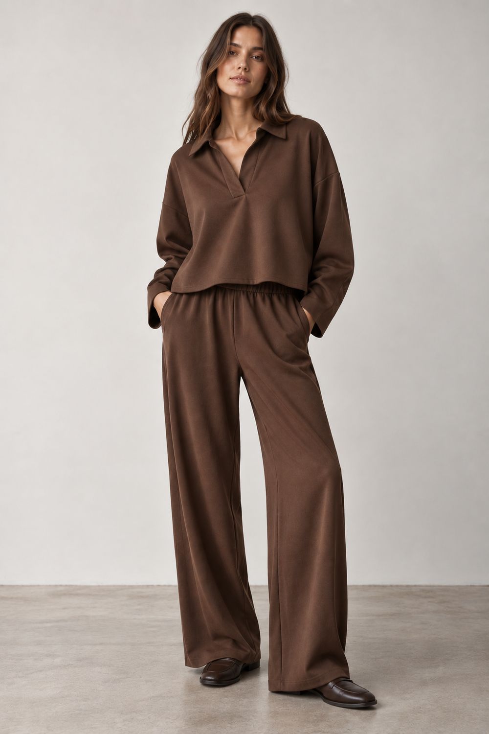 Uli Schneider Micro Jersey Crop Polo