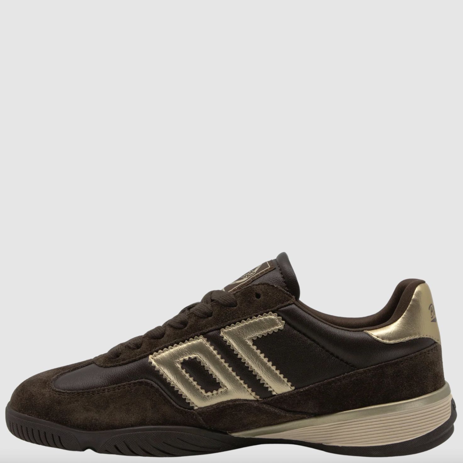 Back 70 Fireball Sneaker in Coffee/Gold