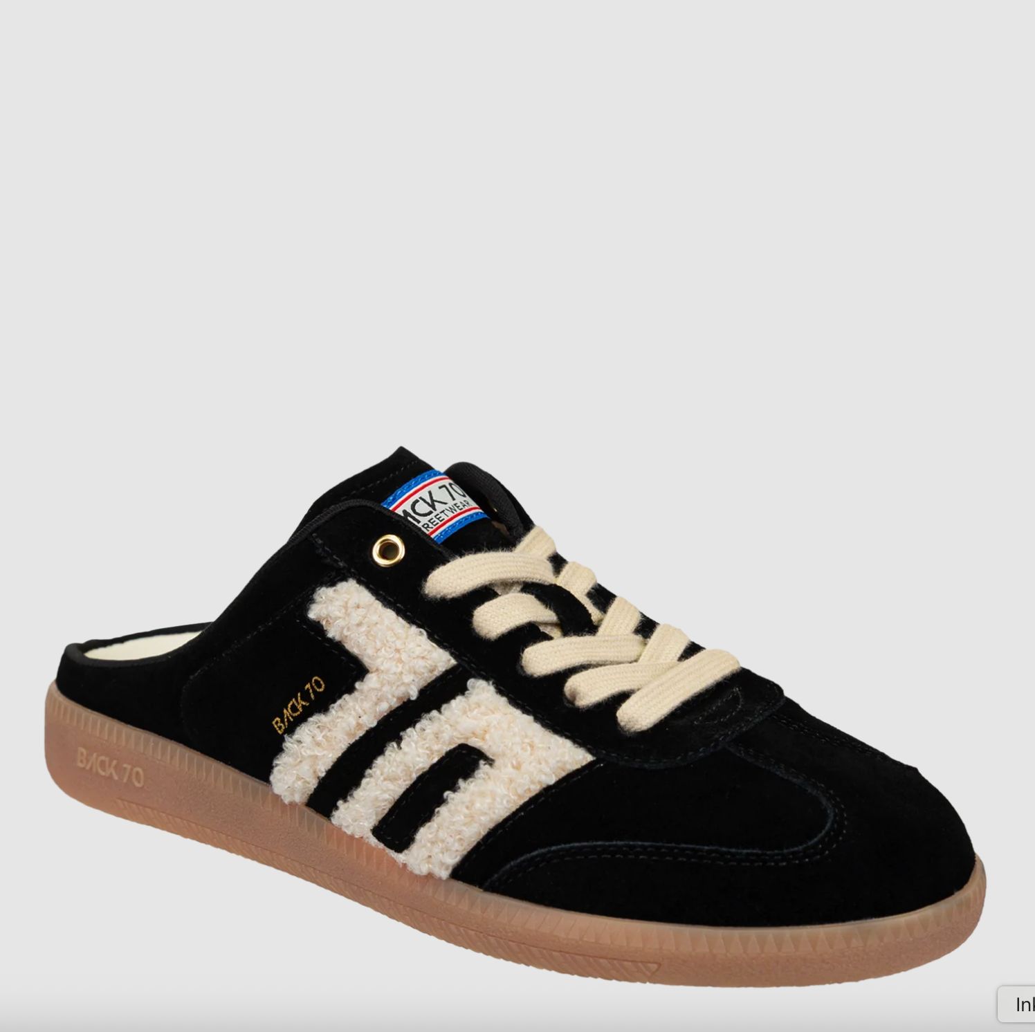 Back 70 Easter Mule Sneaker in Black