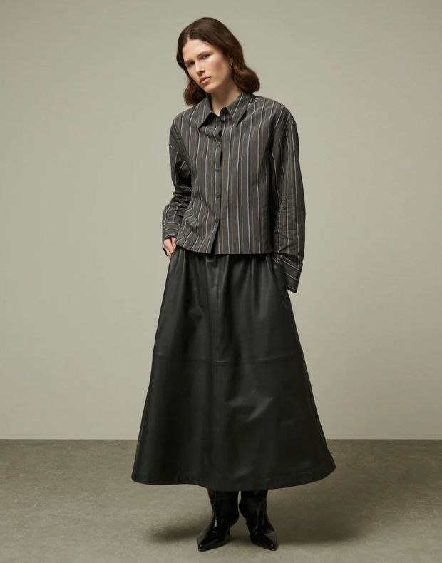 Bellepiece Eliot Shirt, Color: Anthra, Size: XS