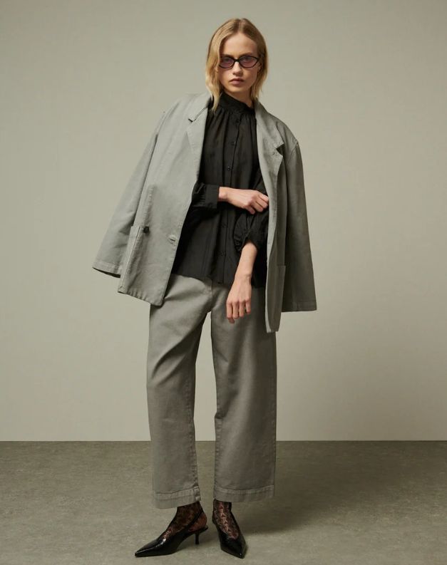 Bellepiece Wells Pant, Color: Brouillard, Size: 34