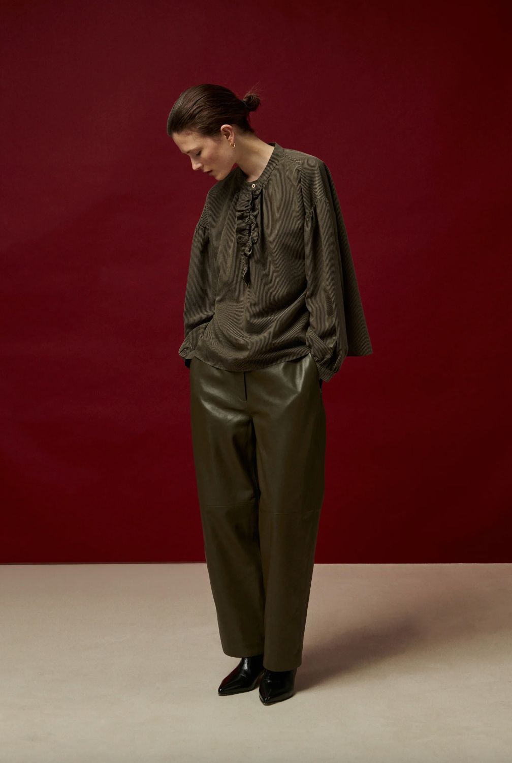 Bellepiece Conrad Leather Trouser