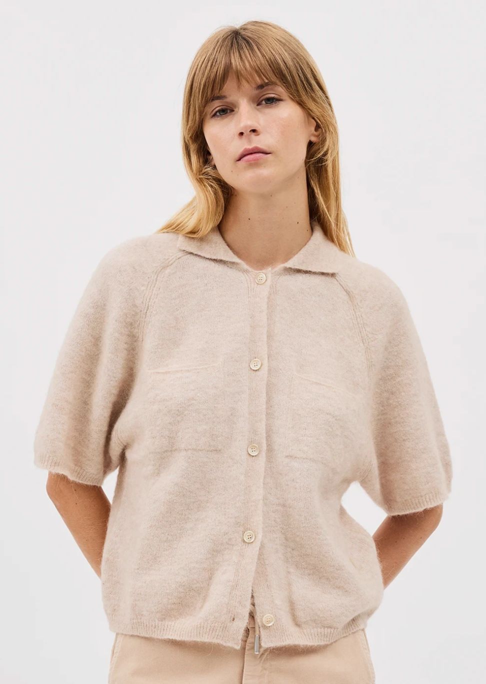 Biancalancia Collared Cardigan