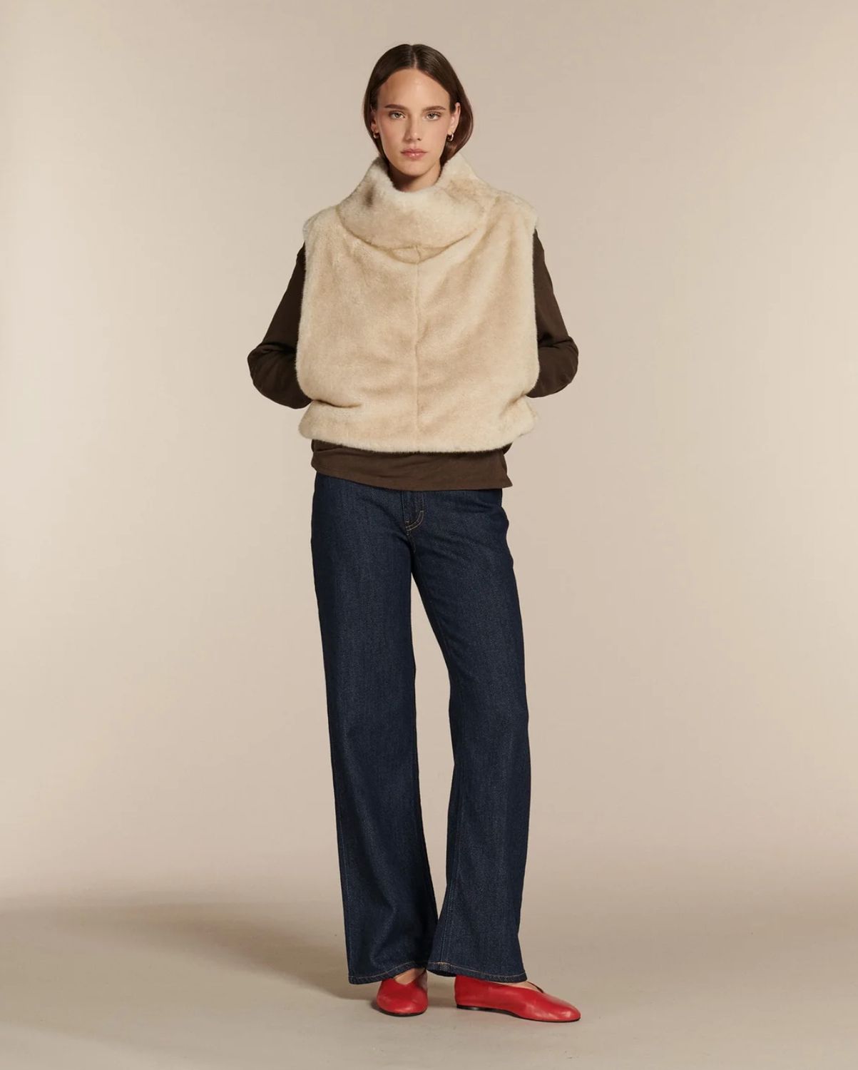 Labdip Beaumont Faux Fur Vest