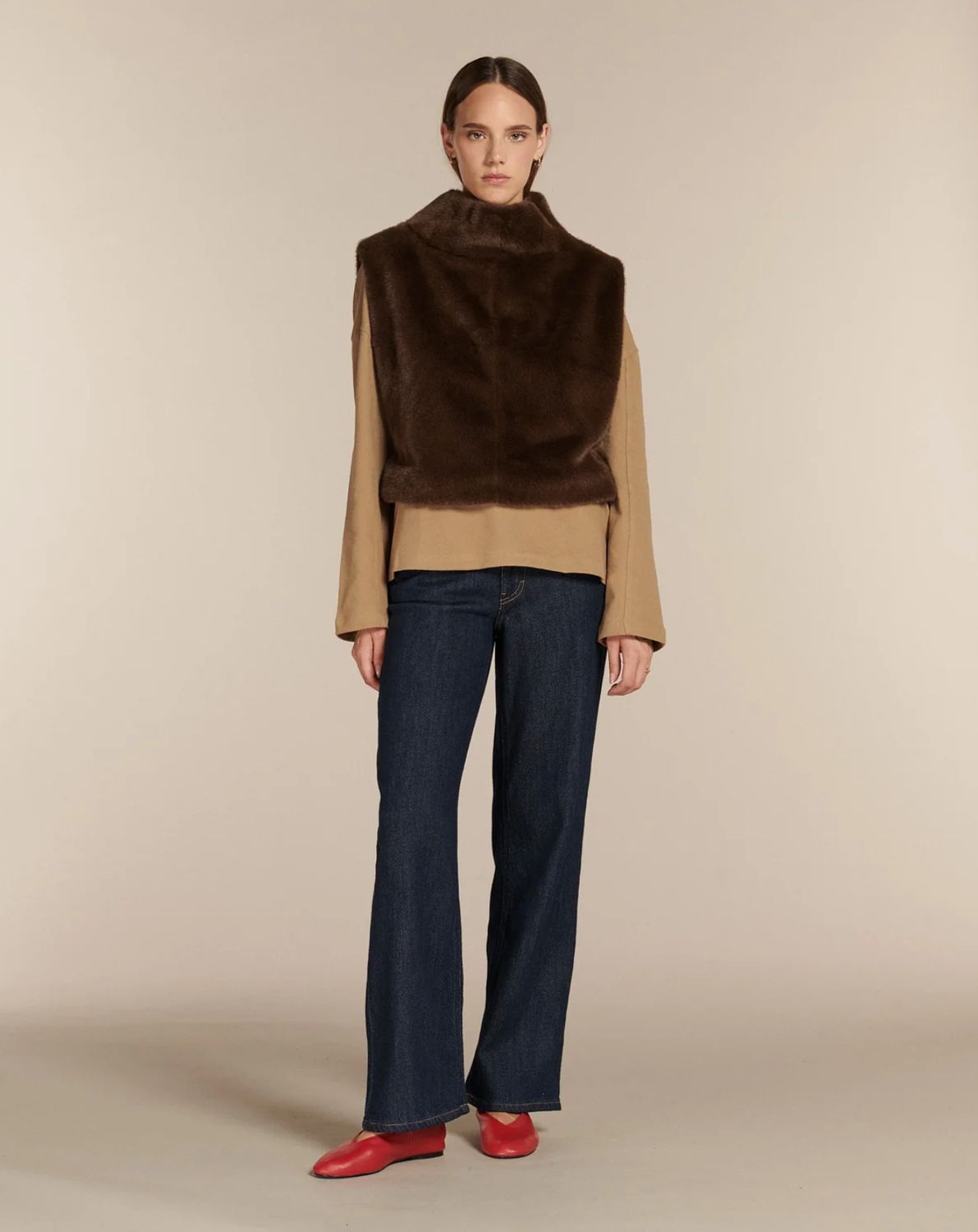 Labdip Beaumont Faux Fur Vest