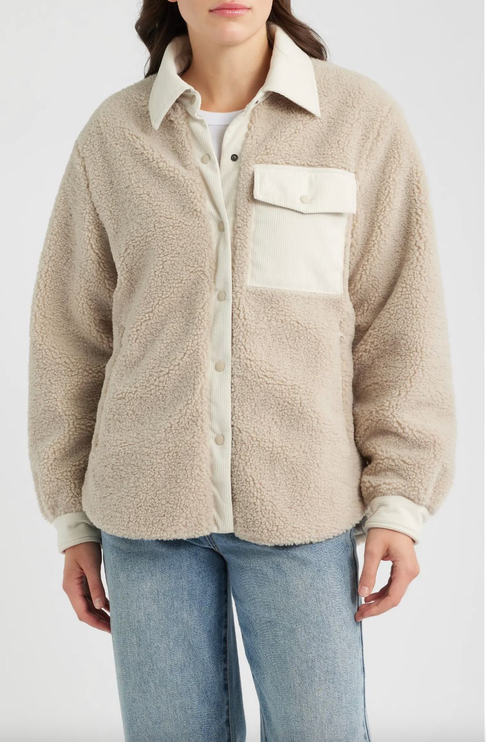 Save The Duck Sayaka High Pile Fleece Jacket