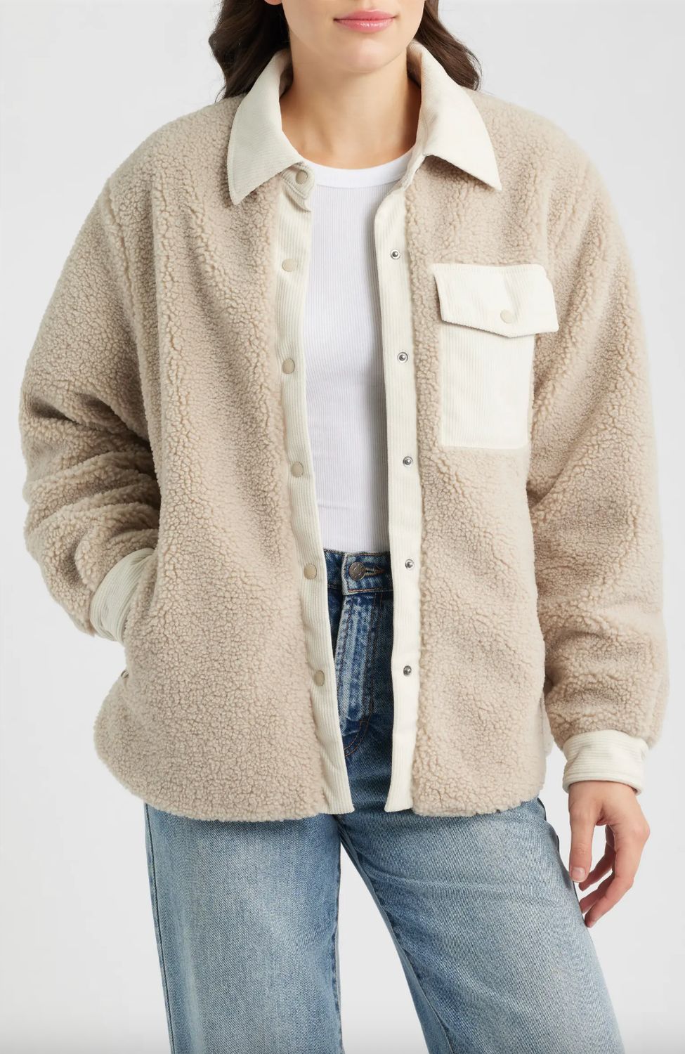 Save The Duck Sayaka High Pile Fleece Jacket