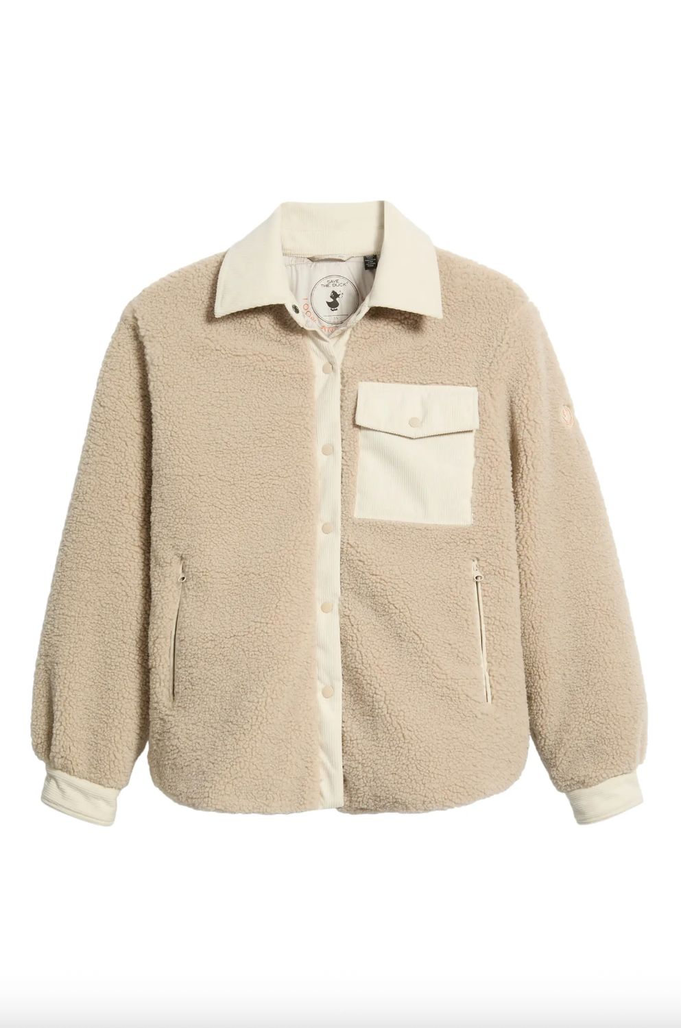 Save The Duck Sayaka High Pile Fleece Jacket