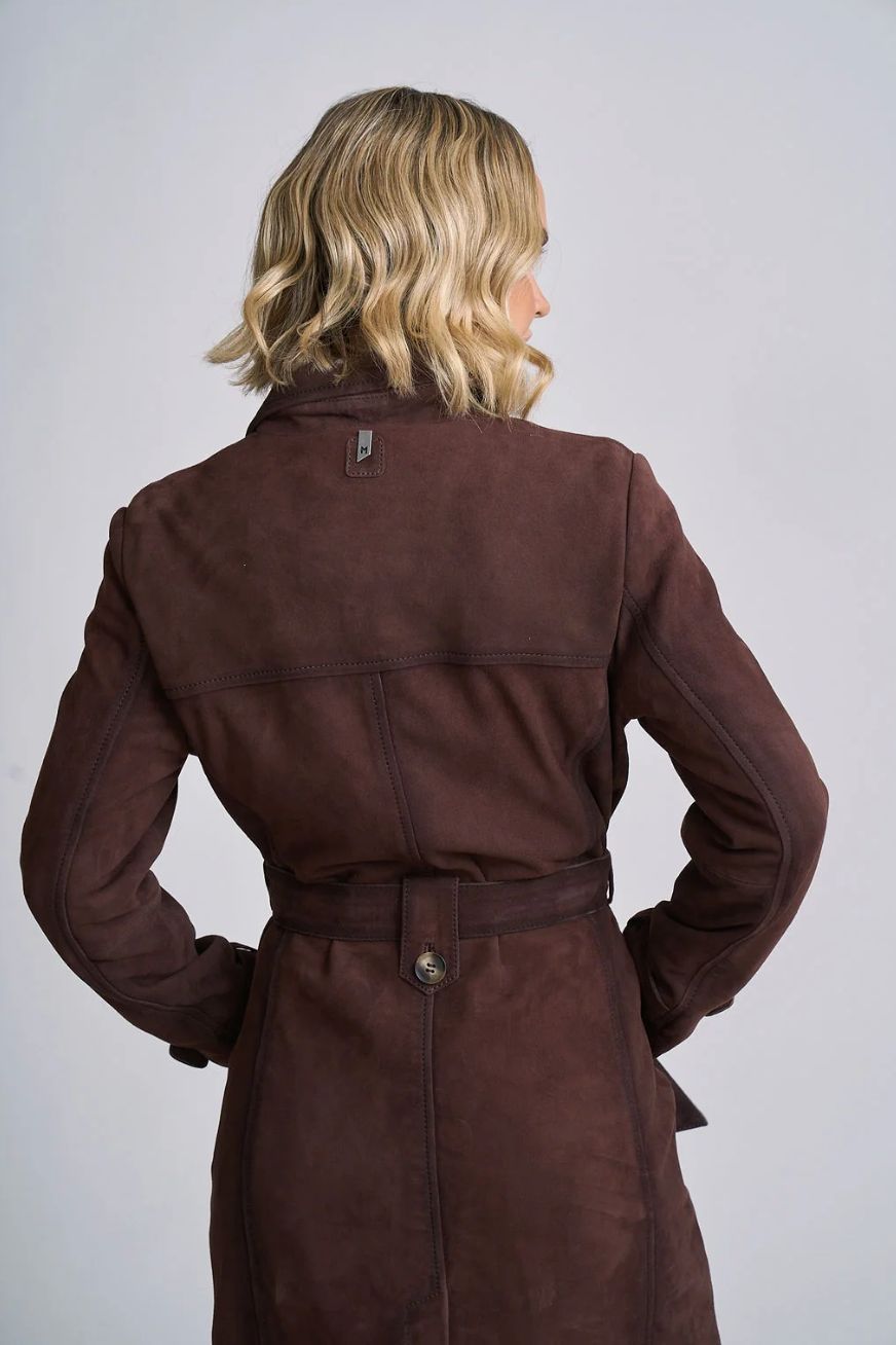 Mauritius Hilda Suede Coat