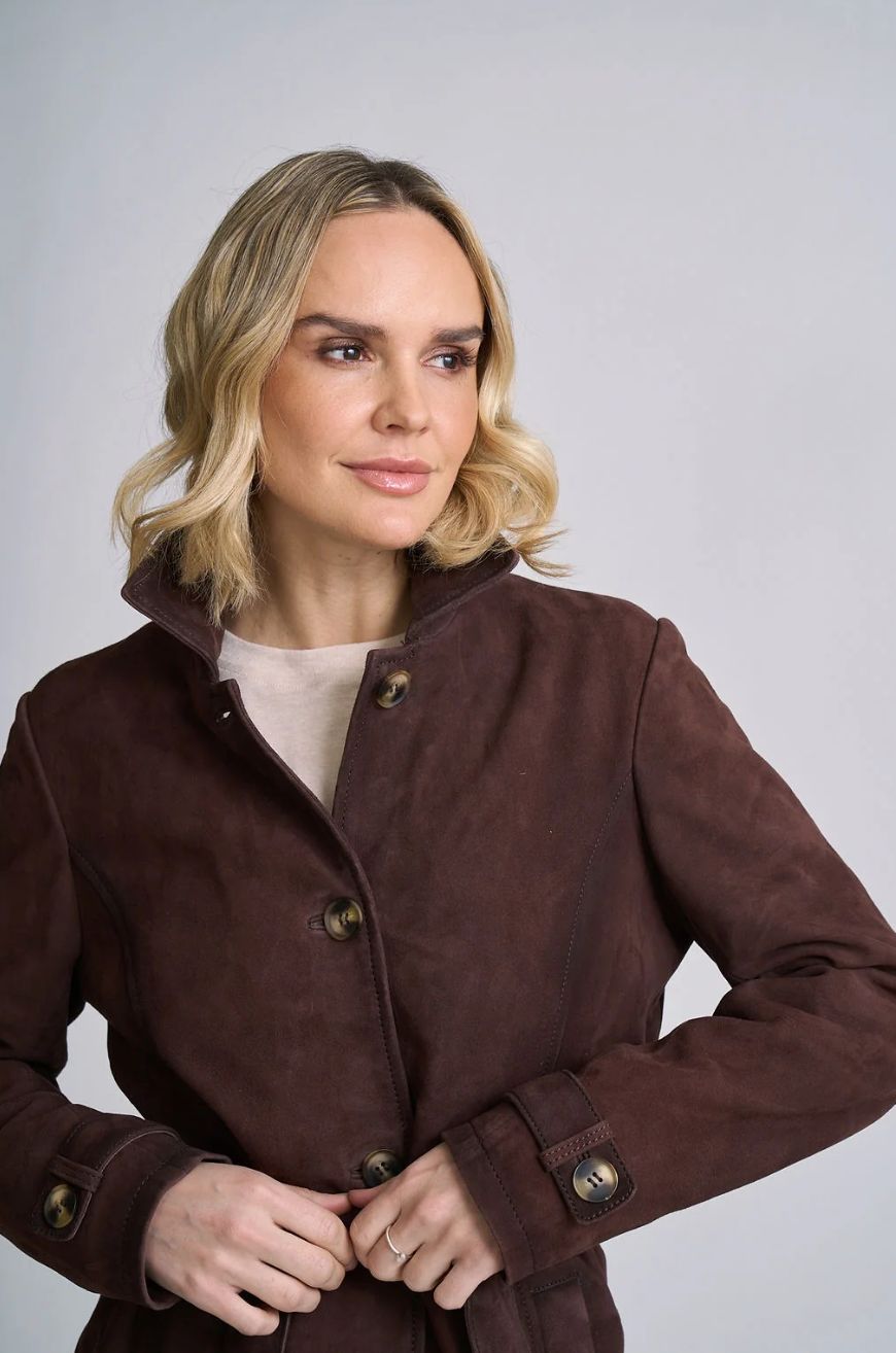 Mauritius Hilda Suede Coat