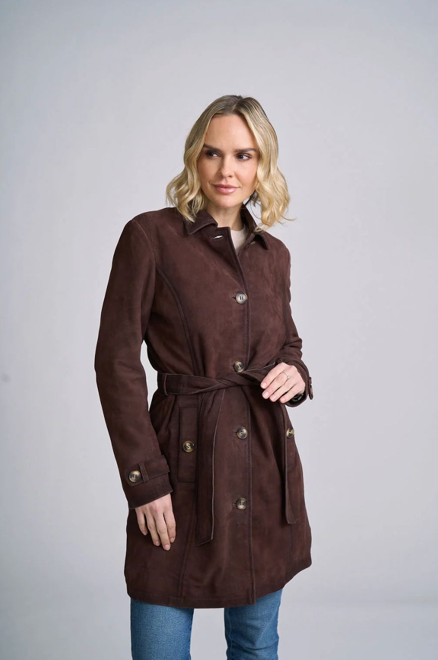 Mauritius Hilda Suede Coat