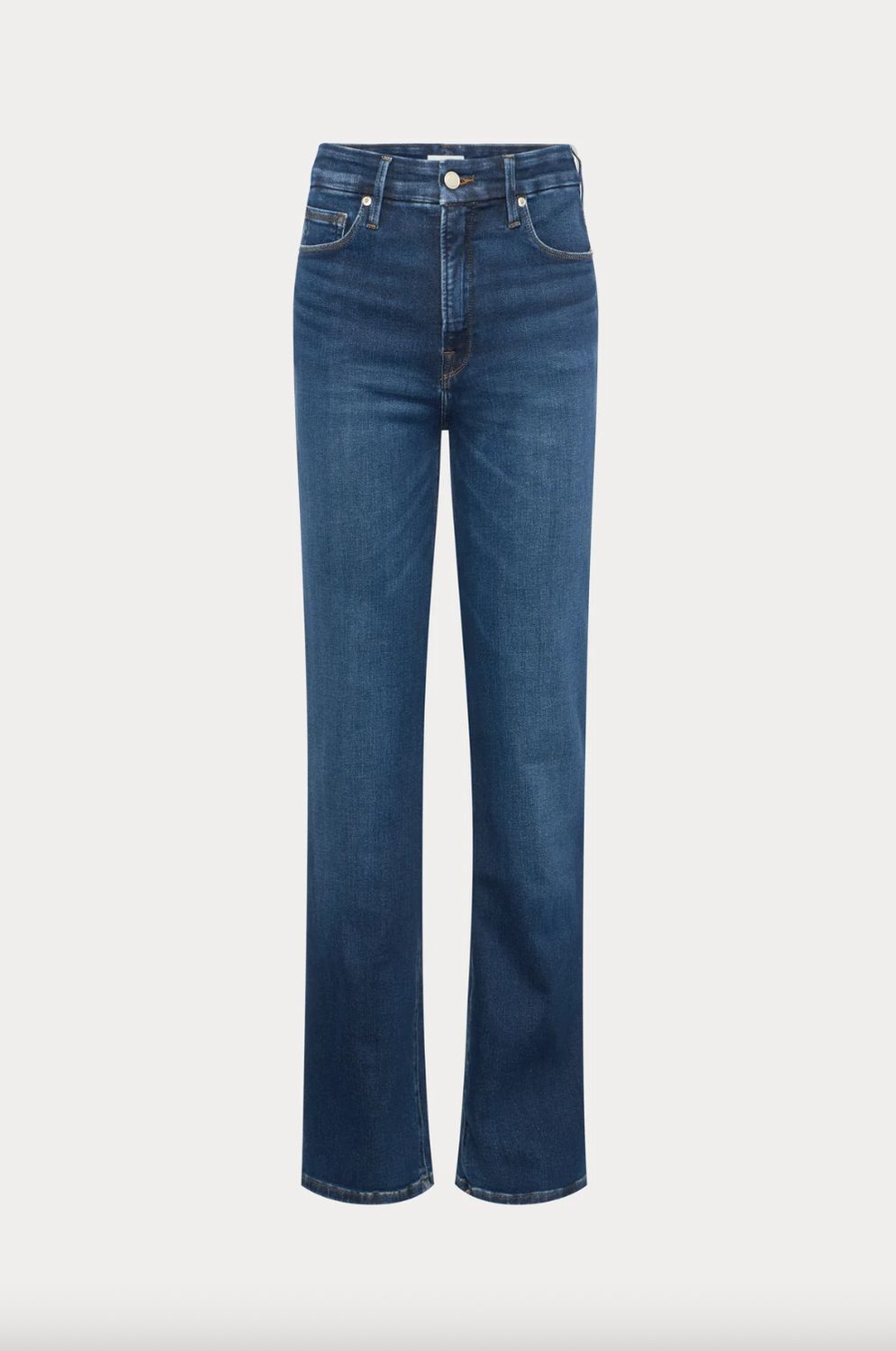Good American Soft Tech Good True Straight Jeans