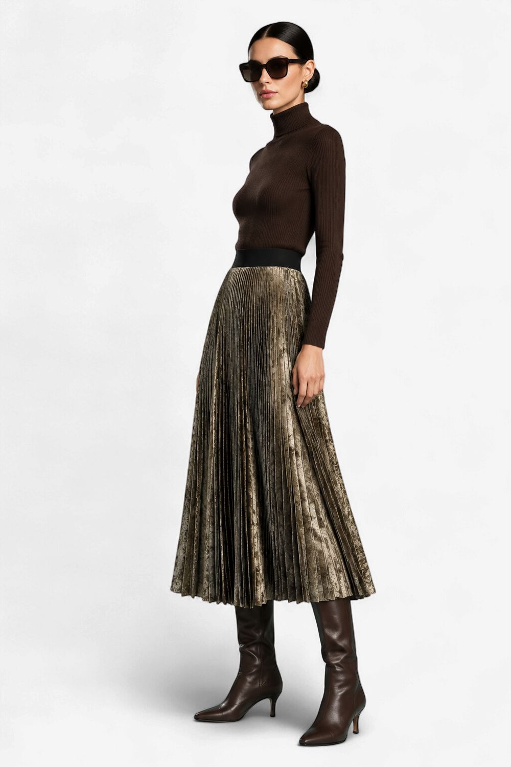 Loyd Ford Lurex Skirt