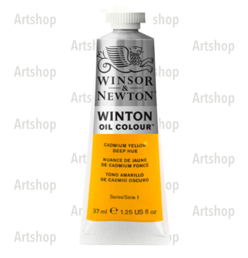 Oleo Winsor 37 ml. 14-115 Amarillo de Cadmio Oscuro
