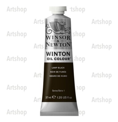 Oleo Winsor 37 ml. 25-337 Negro Humo