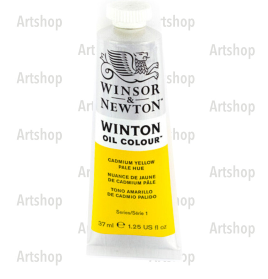 Oleo Winsor 37 ml. 8-119 Amarillo Cadmio Palido