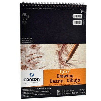 Block Canson Drawing Dessin 27.9x35.5 CM