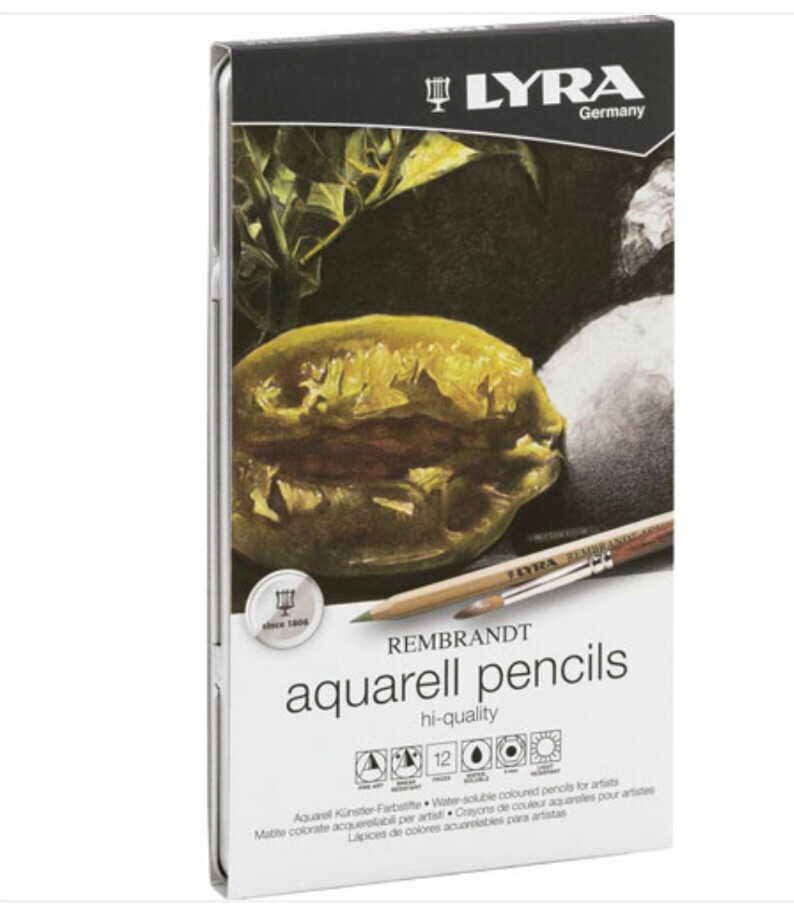 Lápices Acuarelables Lyra C/12