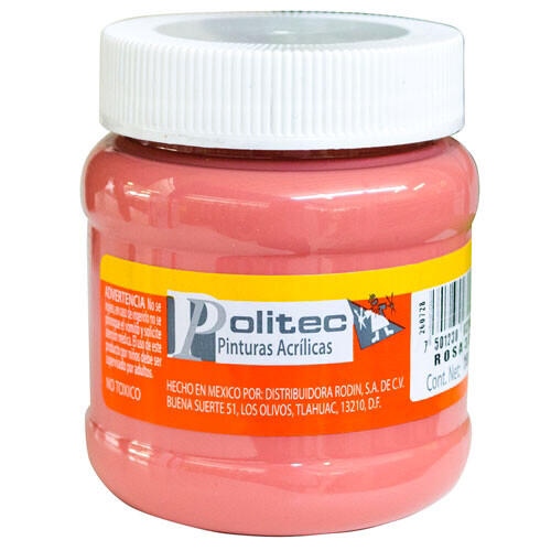 Acrílico Politec 250 ml. 321 Rosa