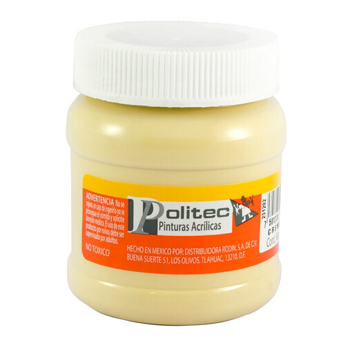 Acrílico Politec 250 ml. 320 Crema