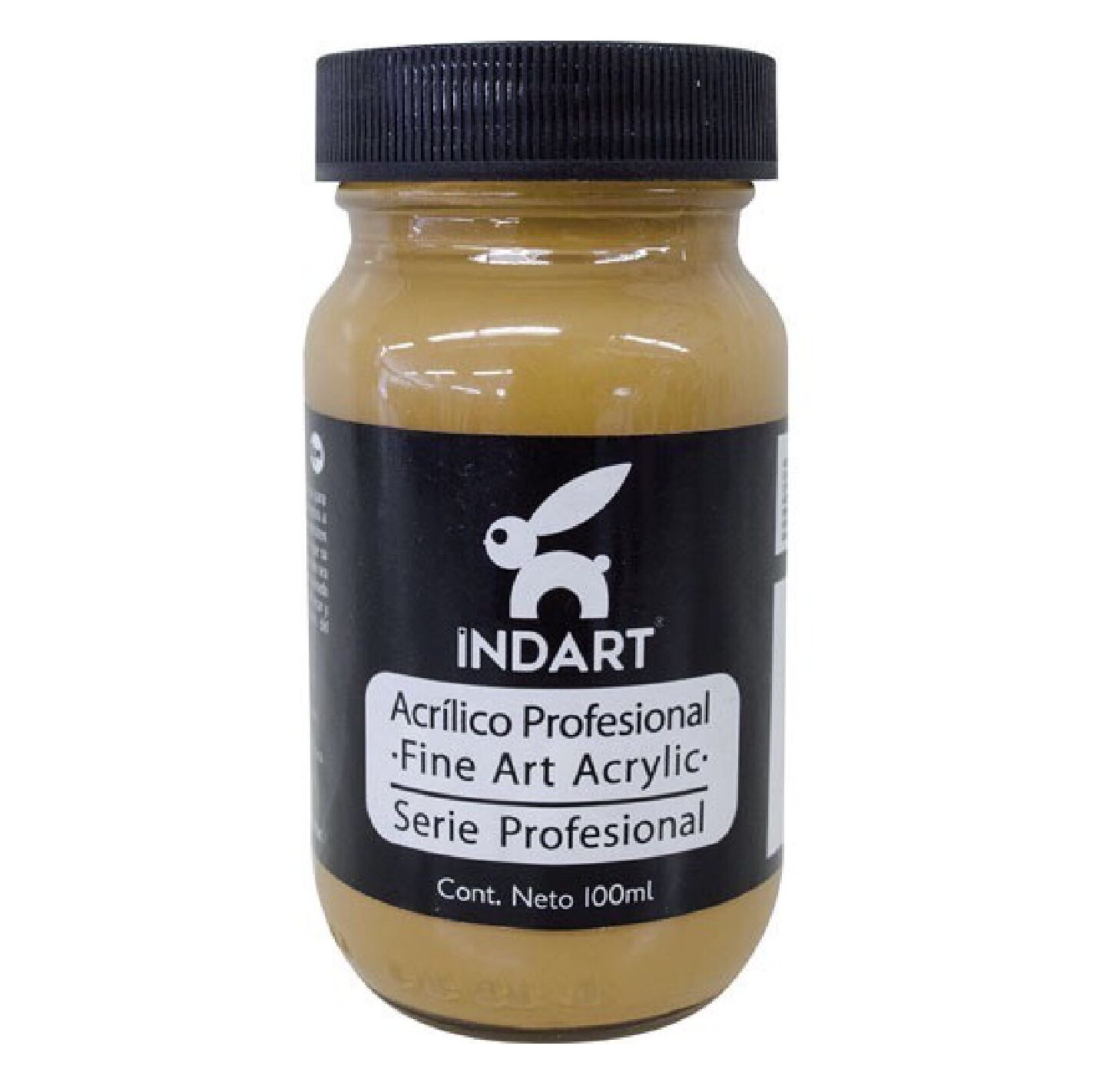 Acrílico Indart 033 Amarillo Napoles Oxido 100 ml.